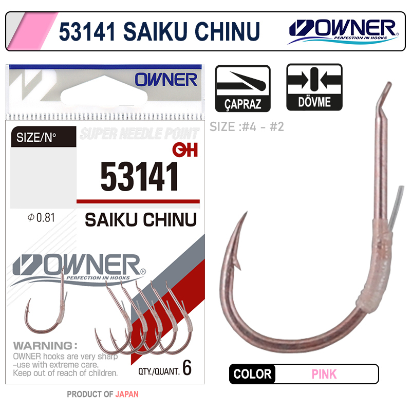 Owner%2053141%20Saiku%20Chinu%20Pink%20Tekli%20İğne