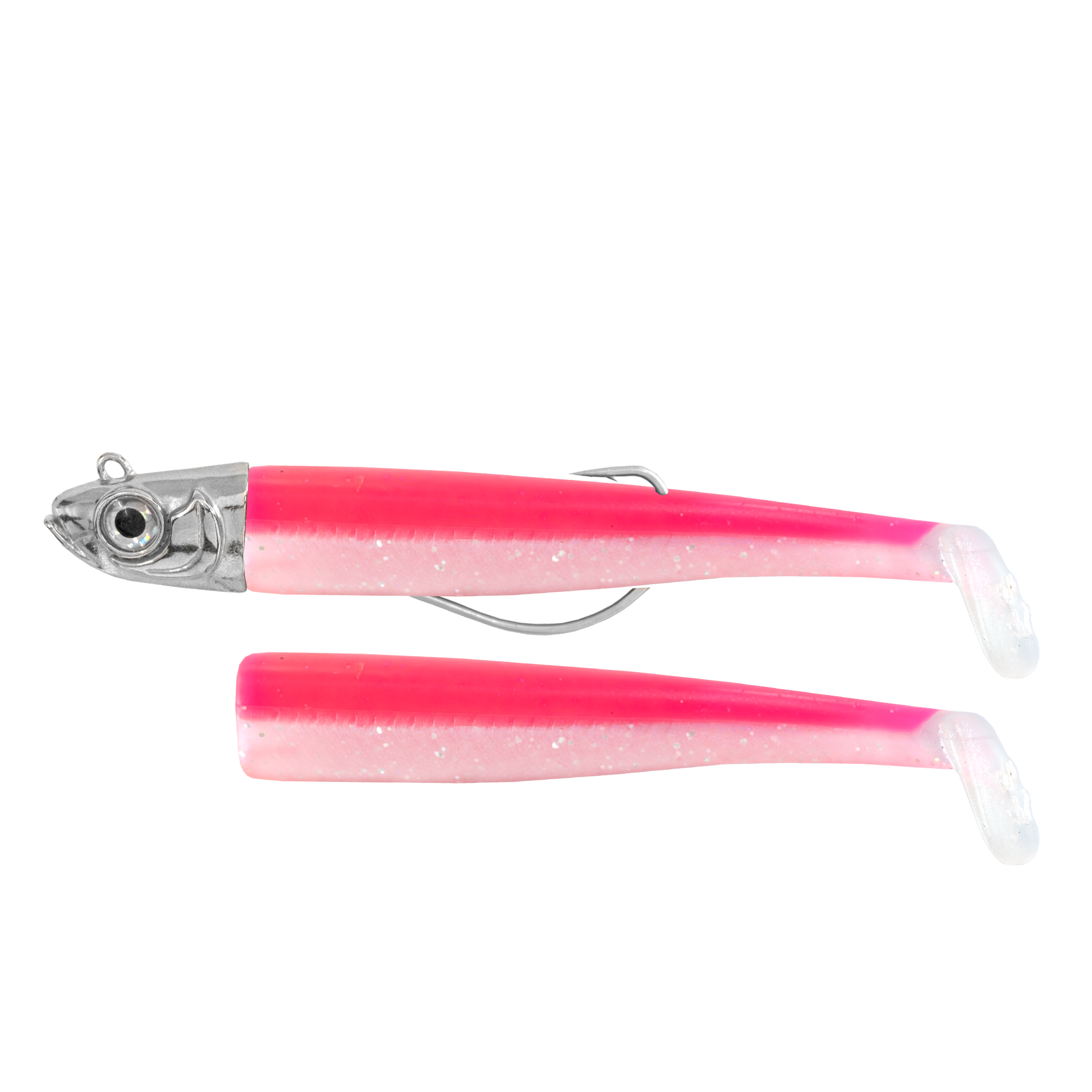 GT-Bio%20Roller%20Shad%20125%20Combo%20+%201%20Gövde%2012.5cm%2028g%20Silikon%20Yem-Pink%20fluo