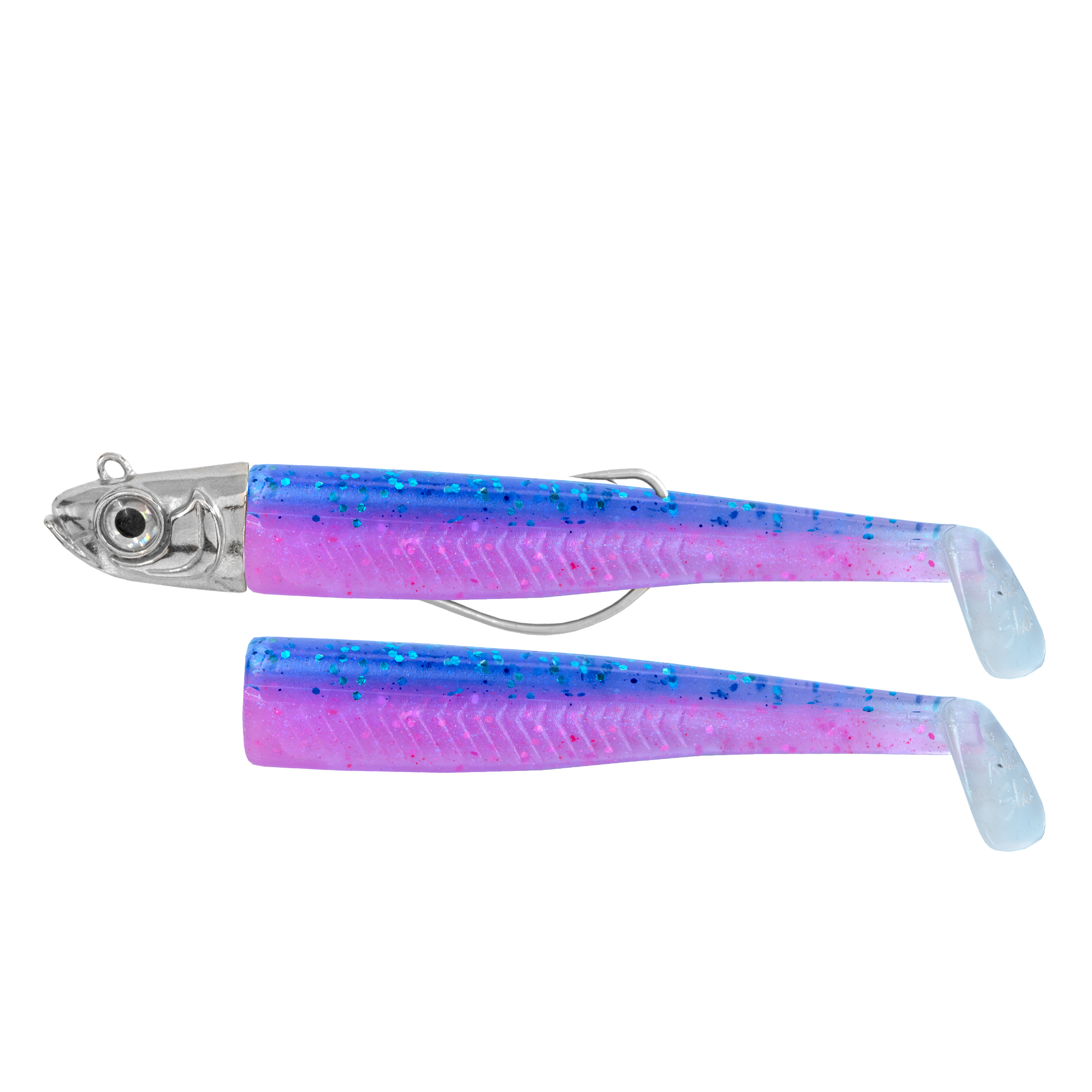 GT-Bio%20Roller%20Shad%20165%20Combo%20+%201%20Gövde%2016.5cm%20100g%20Silikon%20Yem-Blue%20pink%20uv