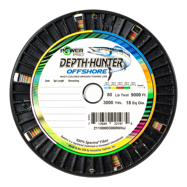 PowerPro%20Depth%20Hunter%201600m%200,41mm%2040kg%20Multi%20Color%20Örgü%20İp%20Misina