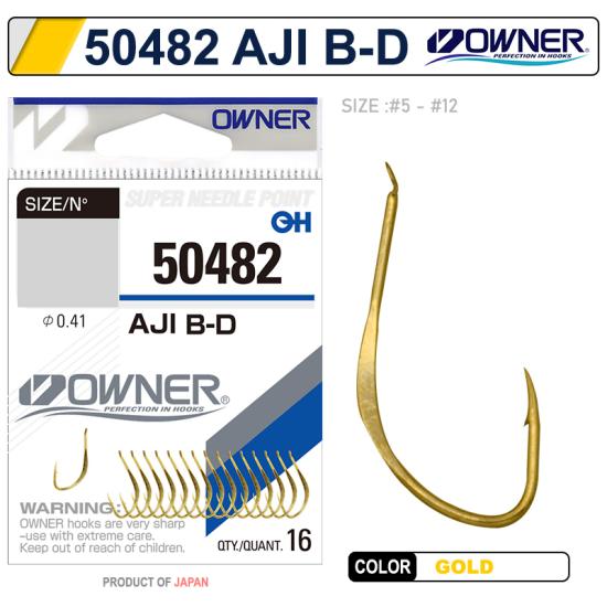 Owner 50482 Aji B- D Gold Tekli İğne