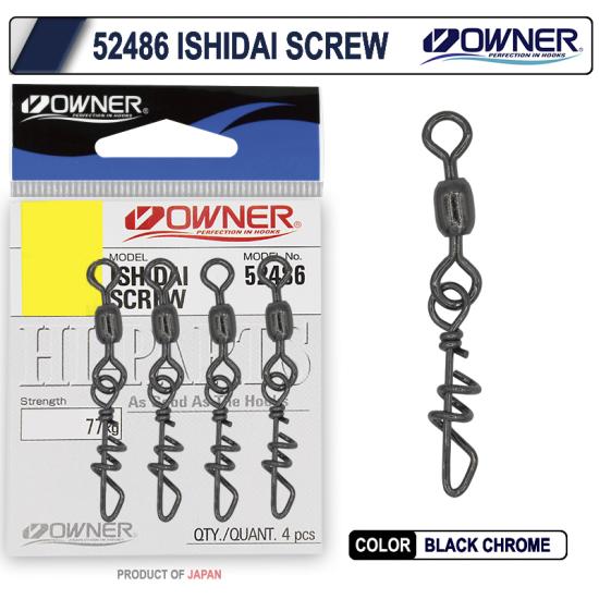 Owner 52486 Shidai Screw Klipsli Fırdöndü