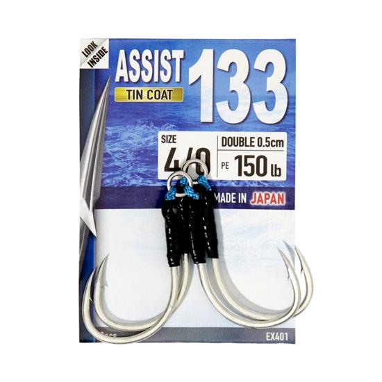 Hayabusa EX 402 Double Hook 2'li Paket Jig Assist İğnesi