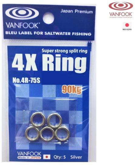 Vanfook 4R-75S Split Ring Halka